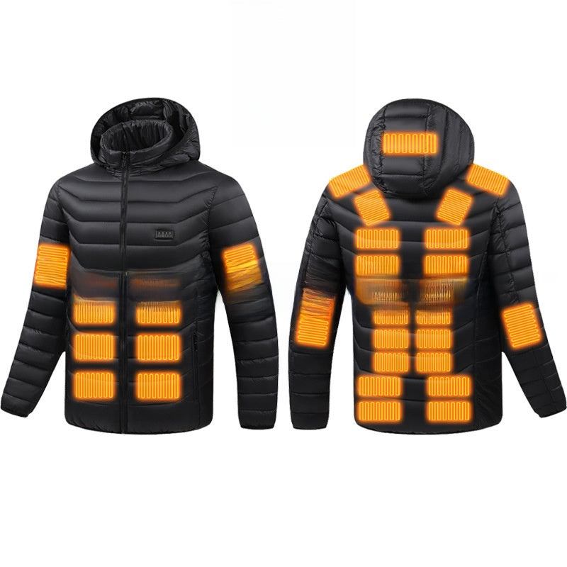 USB Electric Heating Winter Jacket for Men and Women