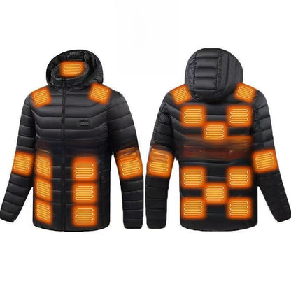 USB Electric Heating Winter Jacket for Men and Women