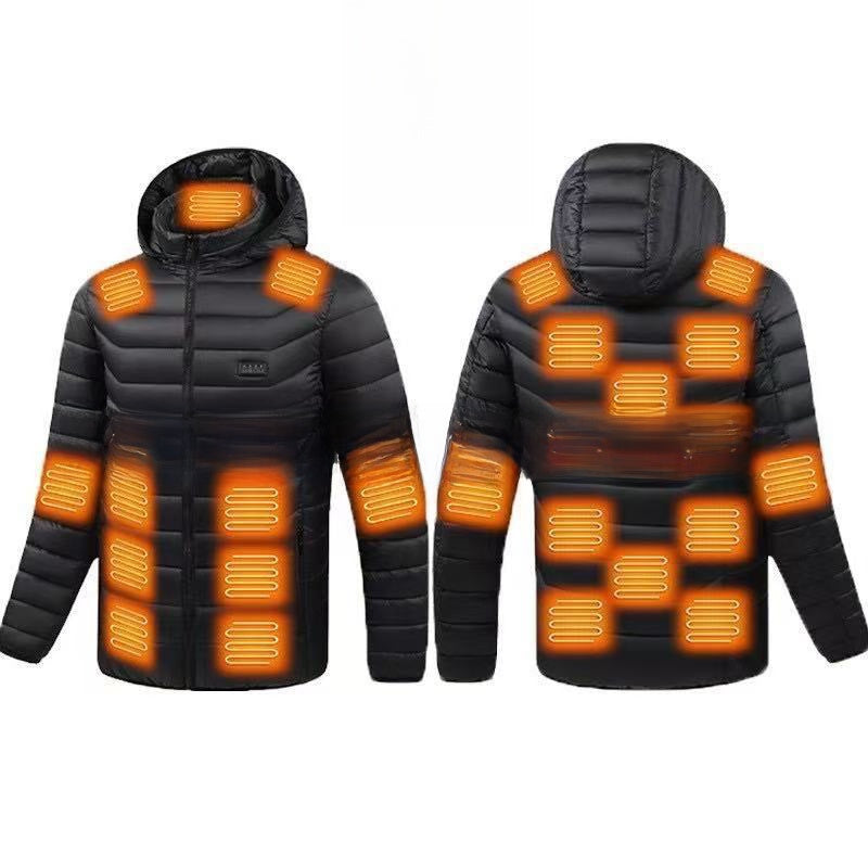 USB Electric Heating Winter Jacket for Men and Women